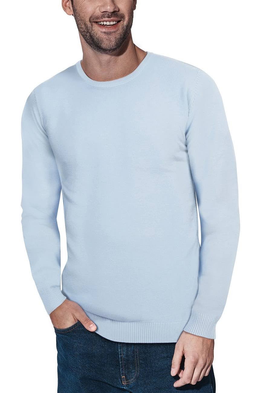 Nordstrom Rack,Xray, XRAY Light Blue Crewneck Sweater, Blue, Medium-39-TagM