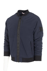 Industry Clothing Navy 4 Way Stretch Alternative Down Bomber Jacket