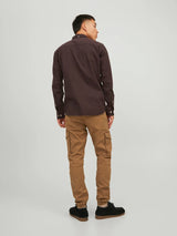 Jack & Jones Caramel Brown Tapered Cargo Pants