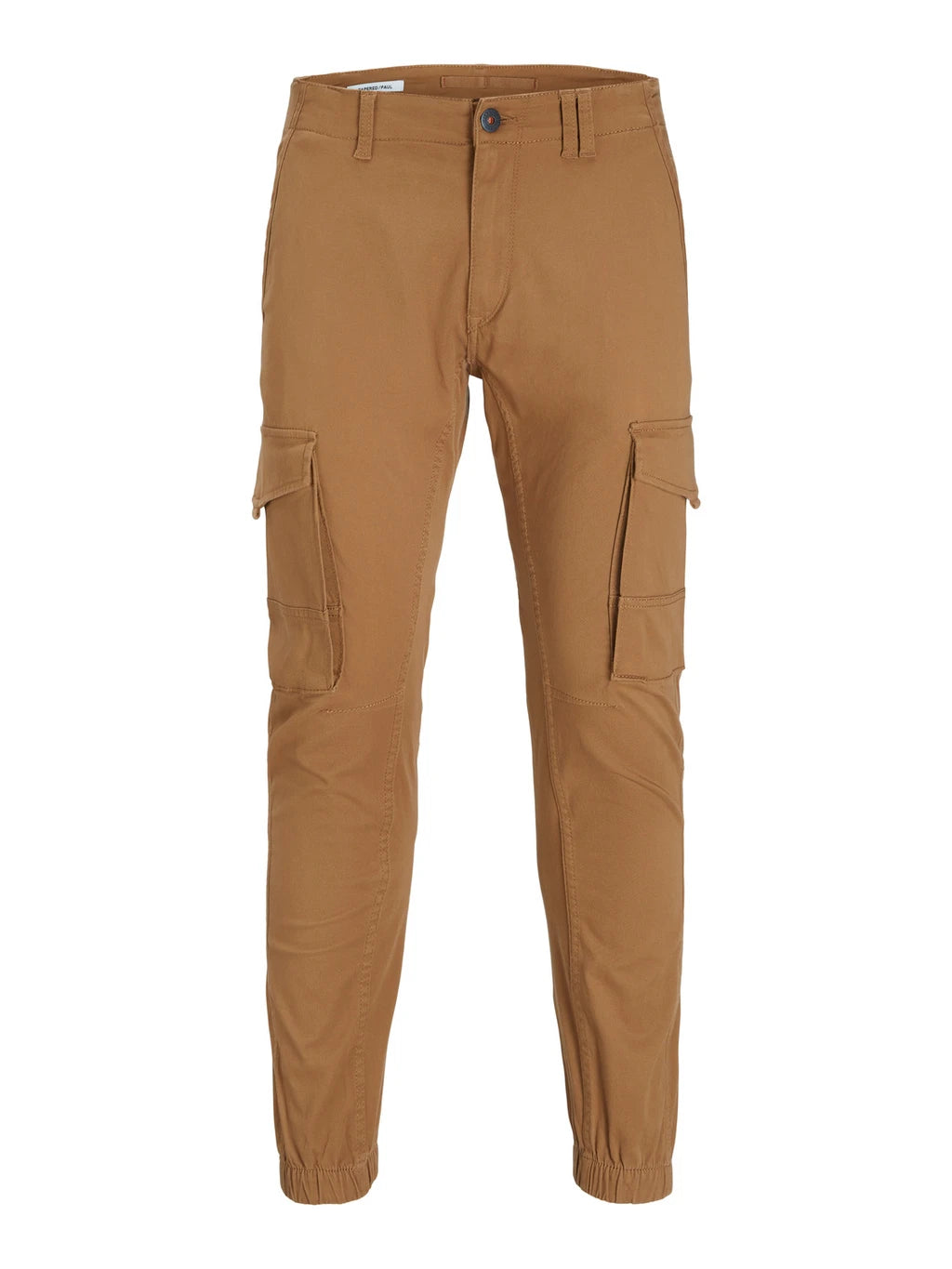 Wholesale,Jack & Jones, Jack & Jones Caramel Brown Tapered Cargo Pants, Brown, 32W-32L-Tag32