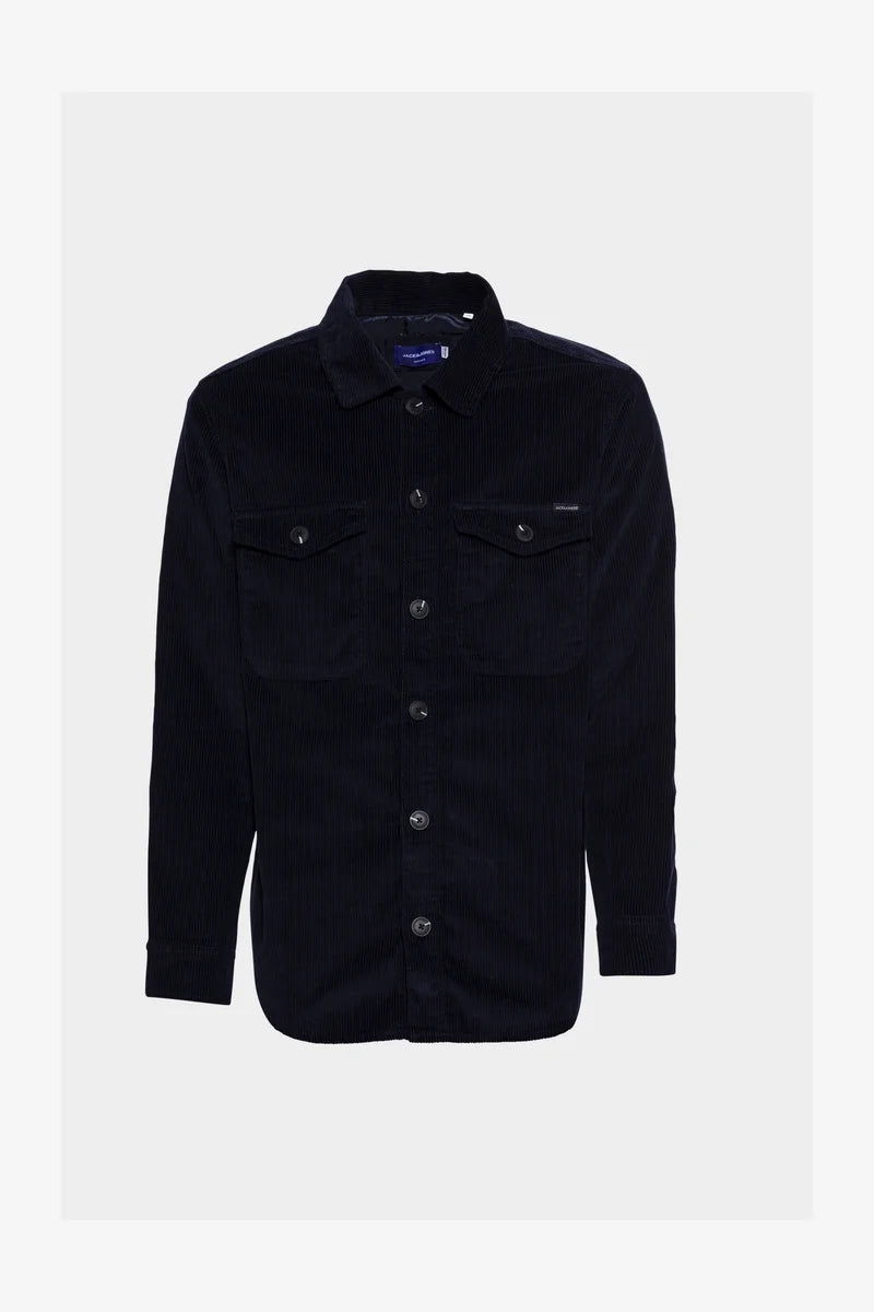 Wholesale,Jack & Jones, Jack & Jones Dark Blue Corduroy Overshirt, Blue, Extra Large-50-TagXL