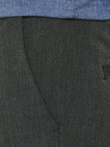Jack & Jones Dark Grey Textured Tapered Slim Fit Chinos 32x32