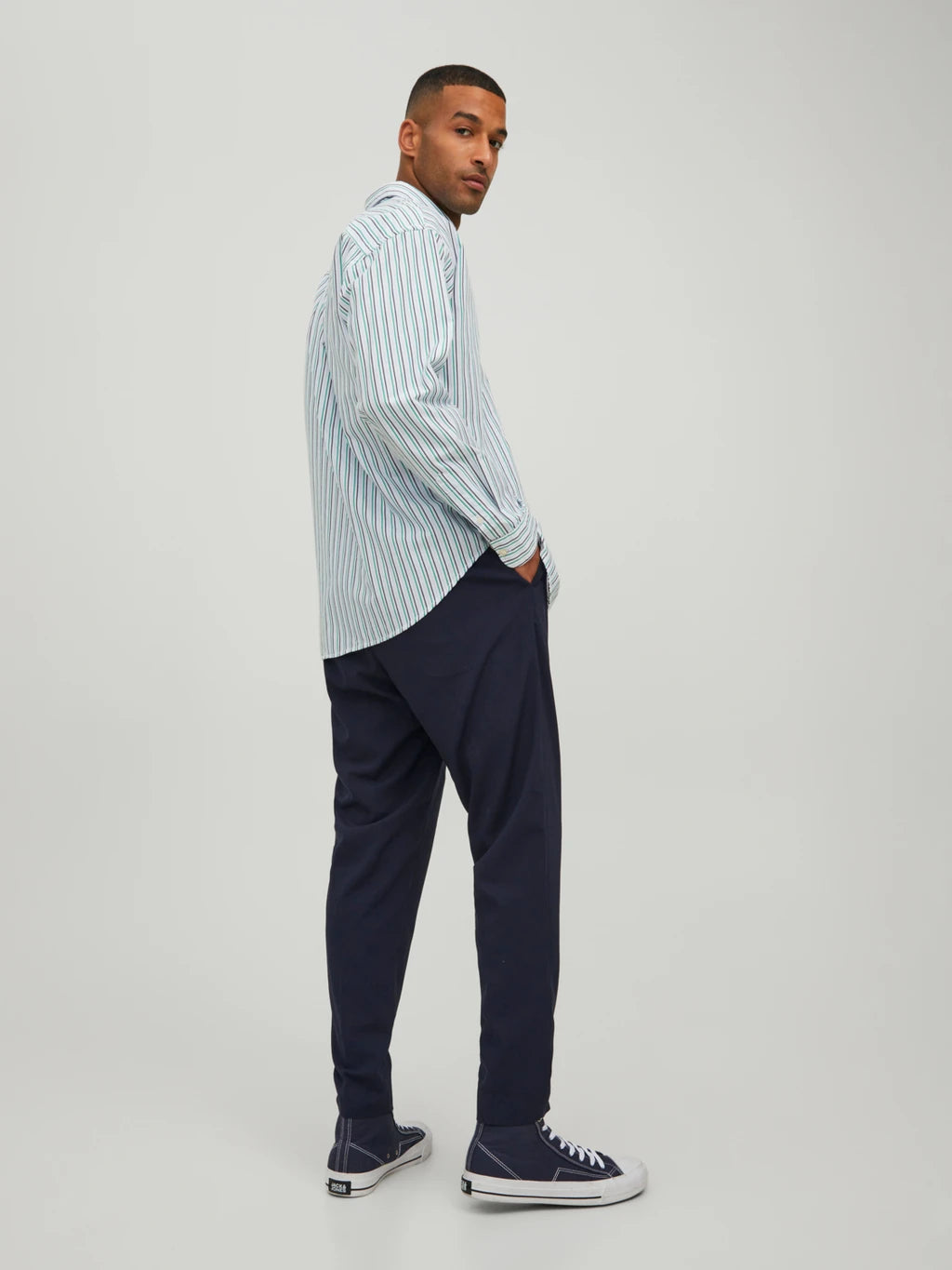 Wholesale,Jack & Jones, Jack & Jones Navy Lightweight Relaxed Fit Drawstring Pants, Blue, 32W-29L-TagM