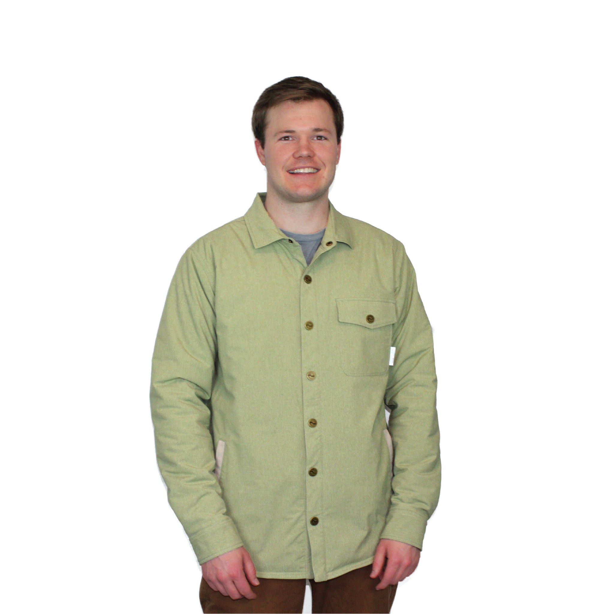 Brand Partner,Wise River, Wise River Light Green Sage Performance Jacket, Green, Large-46-TagL