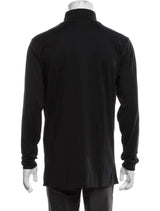 Left Coast Tee Black Mock Neck Knit Quarter Zip Pullover