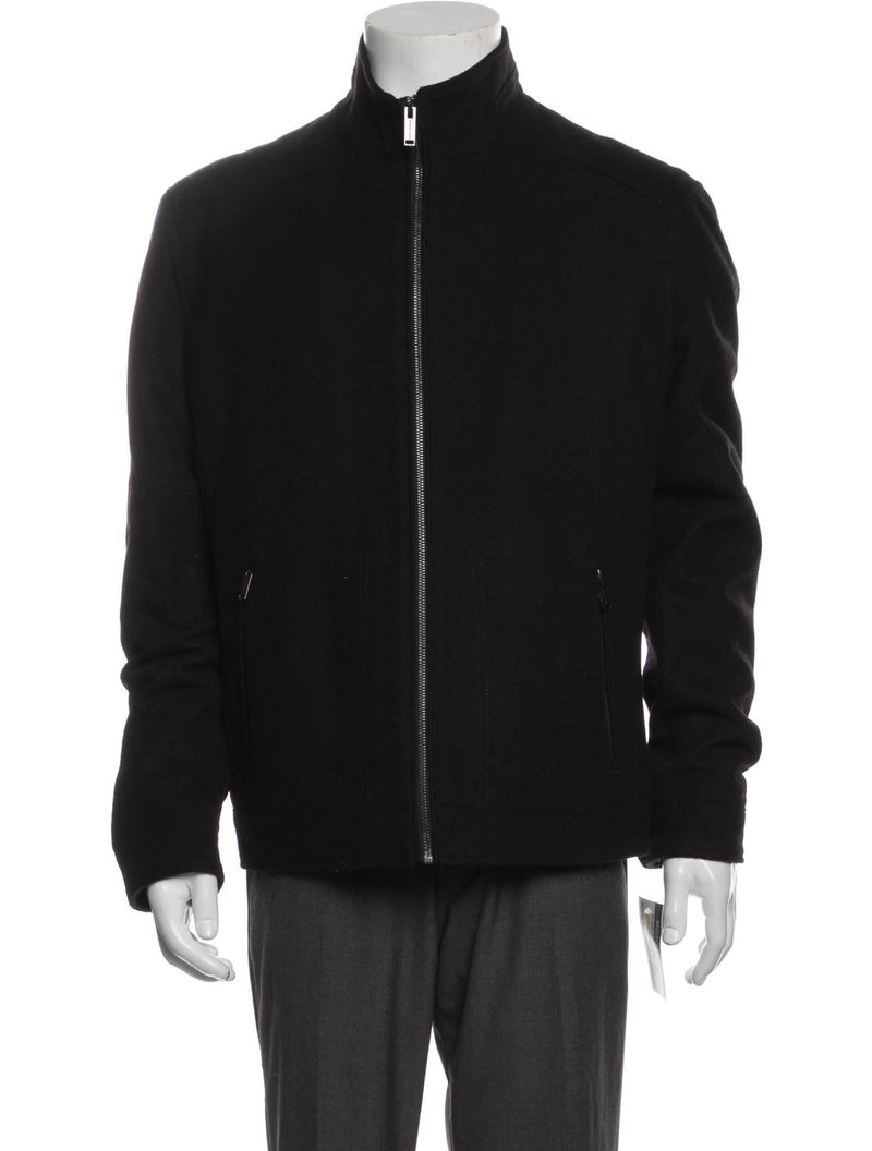 Michael Kors Black Bomber Jacket