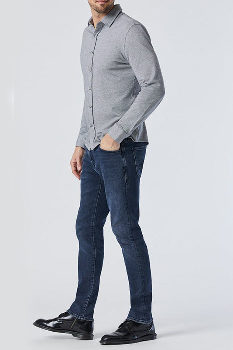 Otrium,Mavi, Mavi Blue Navy Dark Wash Denim Skinny Jeans, Blue, 38W-32L-Tag38