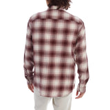Miners Clothing Company Red Plaid Print Flannel