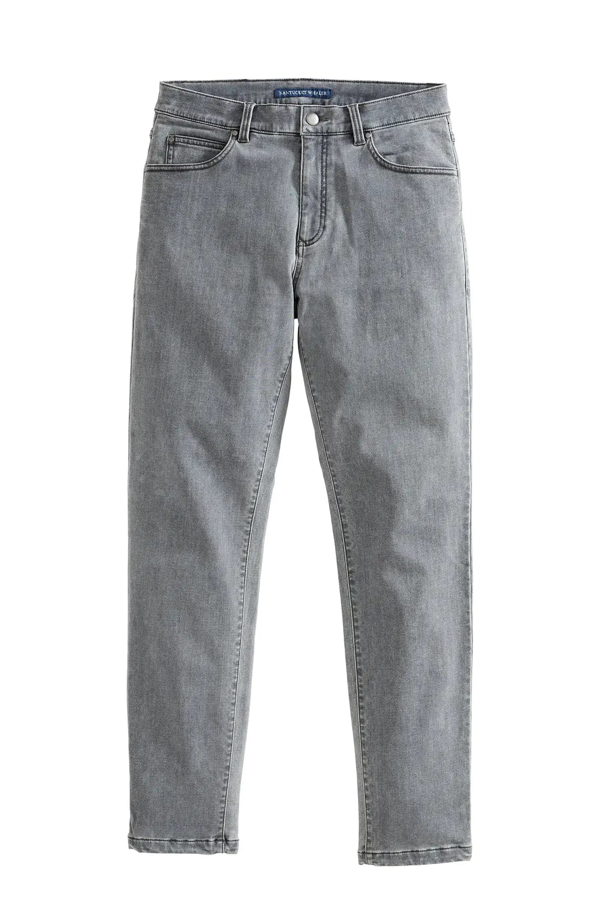 Faire,Nantucket Whaler, Nantucket Whaler Charcoal Wash Denim Jeans 32W X 32L, Grey, 32W-32L-Tag32
