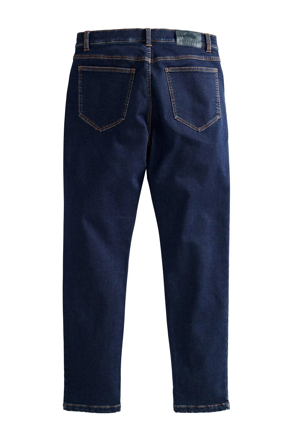 Faire,Nantucket Whaler, Nantucket Whaler Blue Dark Wash Denim Jeans, Blue, 34W-32L-Tag34