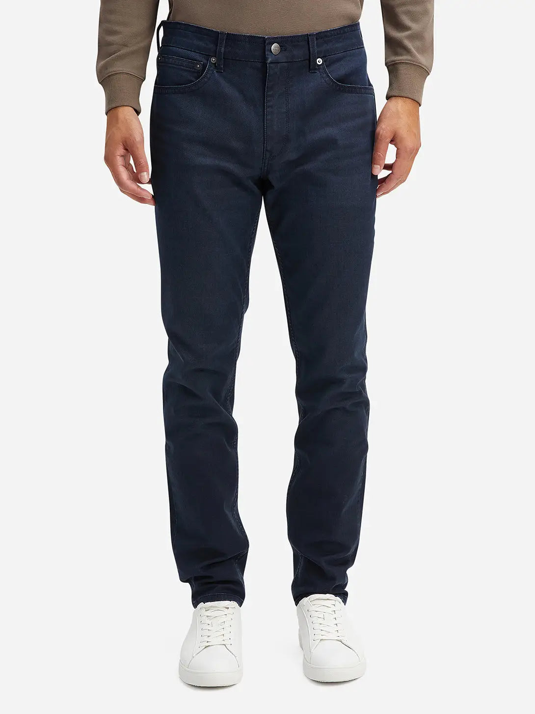 Faire,O.N.S, O.N.S Dark Wash Stretchy Slim Straight Denim Jeans, Blue, 30W-30L-Tag30