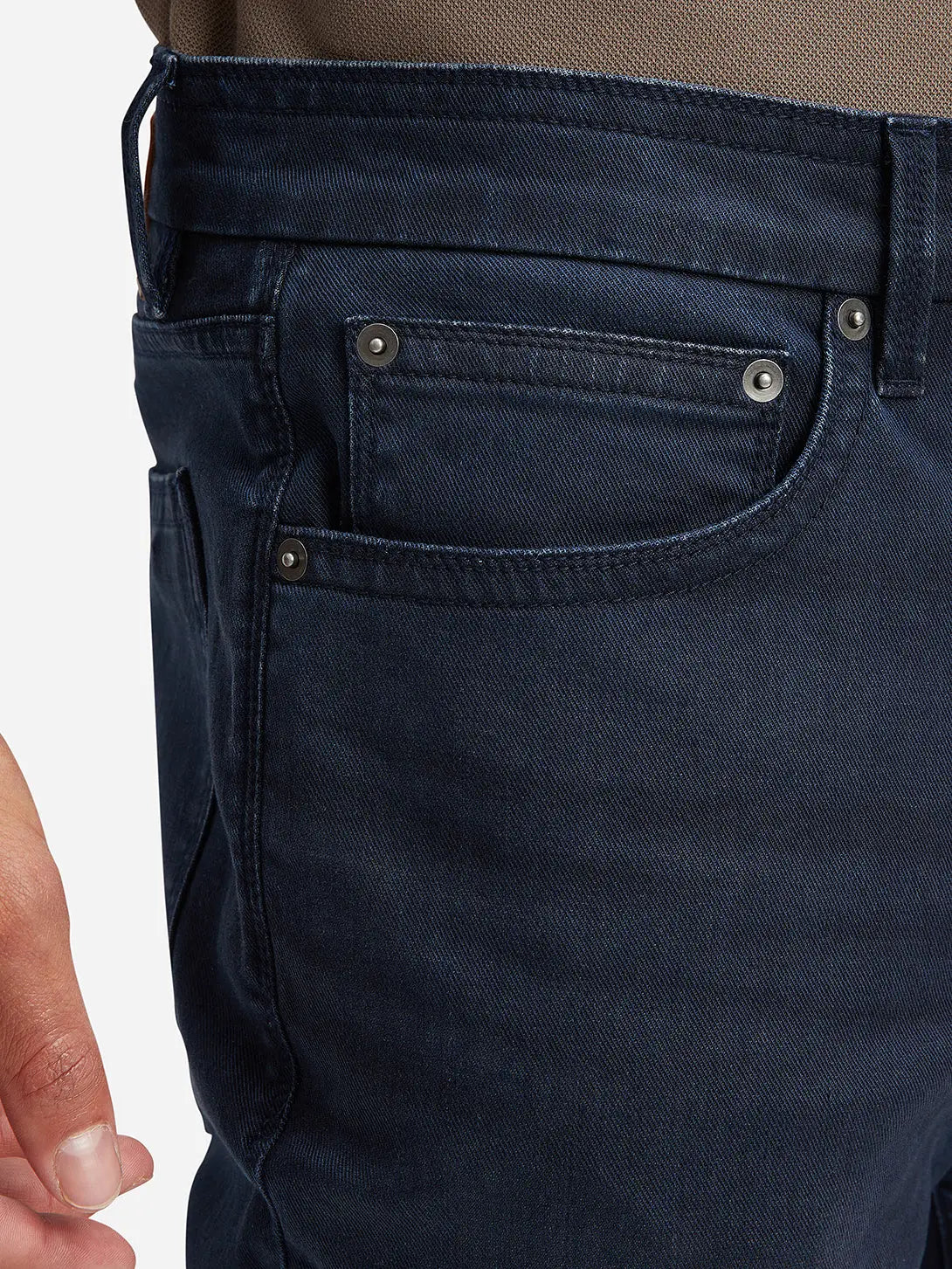 Faire,O.N.S, O.N.S Dark Wash Stretchy Slim Straight Denim Jeans, Blue, 30W-30L-Tag30