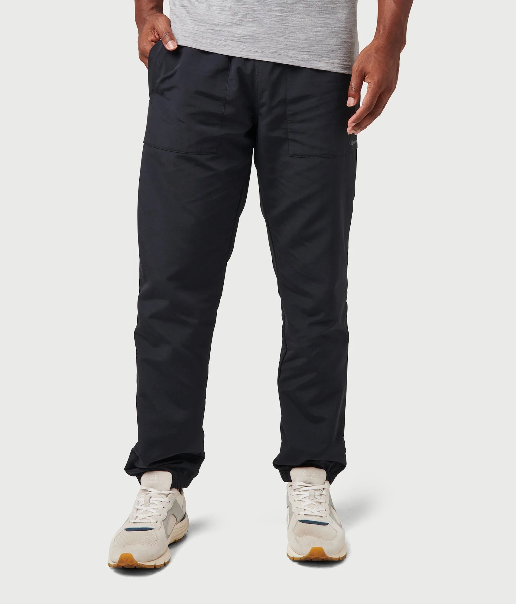 Brand Partner,Olivers, Olivers Black Court Jogger, Black, 32W-32L-TagL