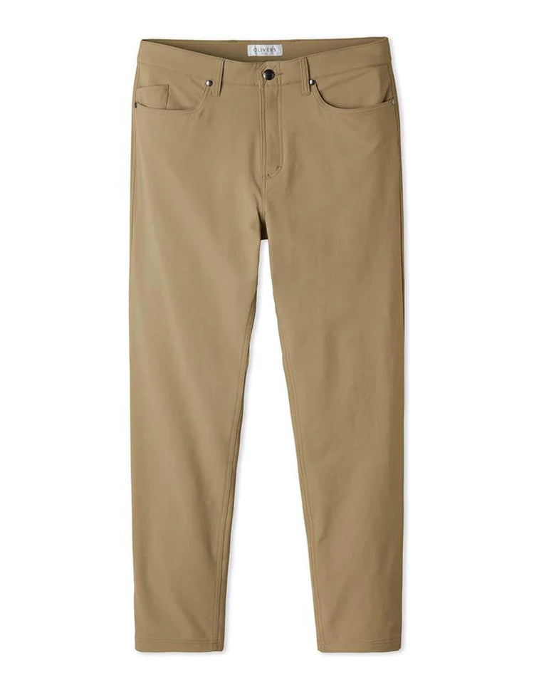 Brand Partner,Olivers, Olivers Khaki Tan Passage Pant, Tan, 36W-32L-