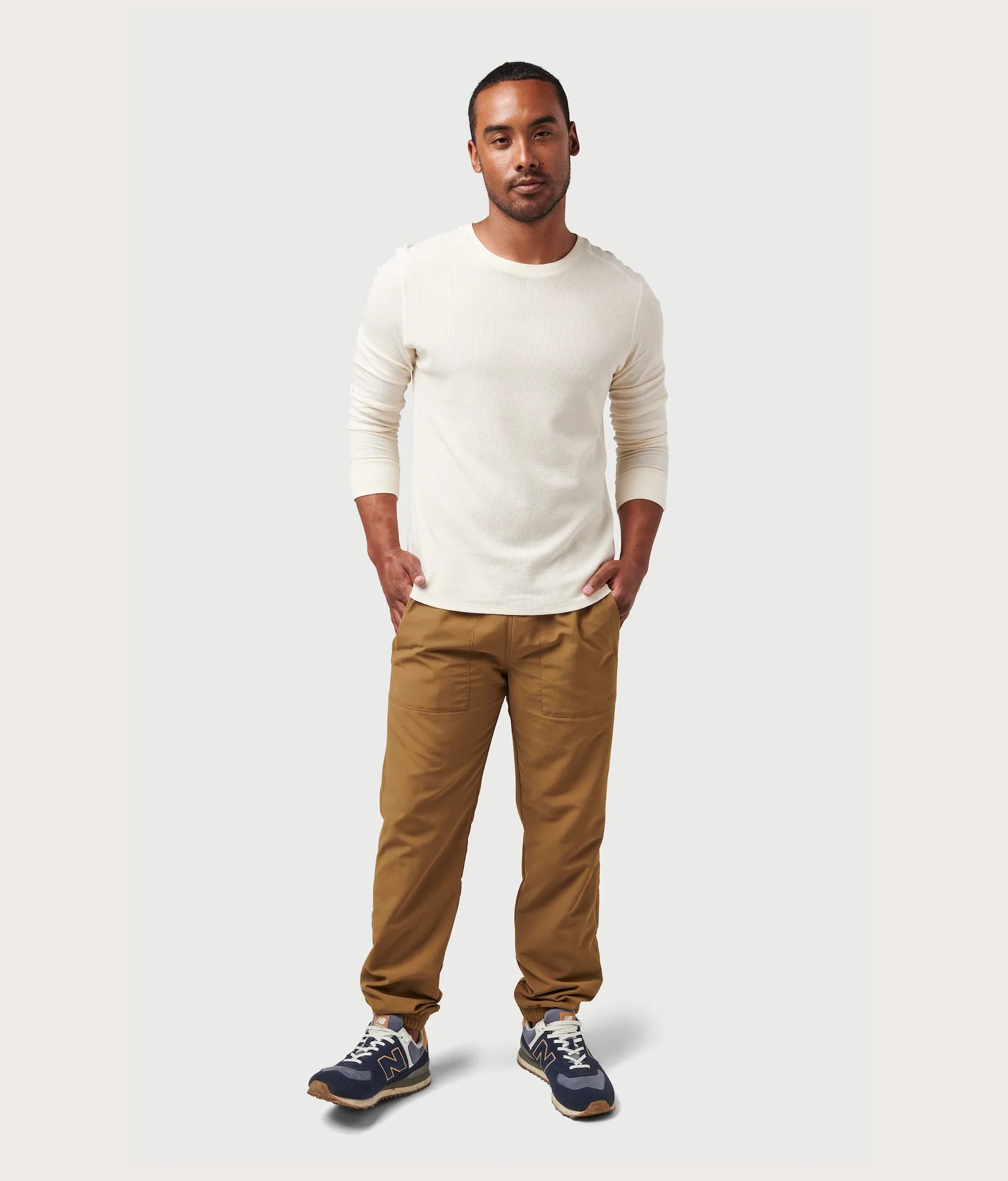 Brand Partner,Olivers, Olivers Tan Brown Court Jogger, Tan, 32W-32L-TagM