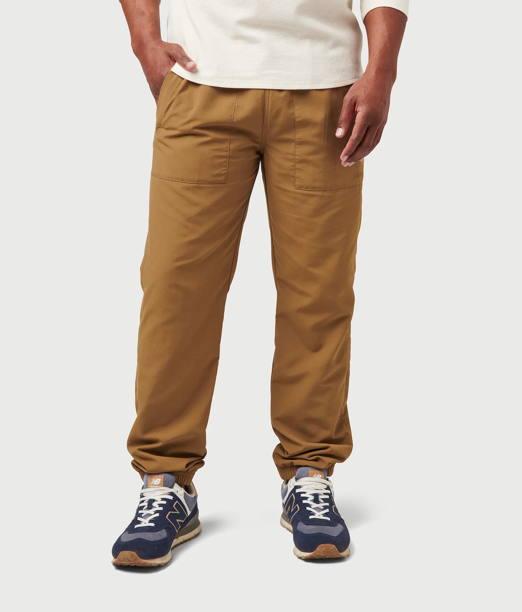 Brand Partner,Olivers, Olivers Tan Brown Court Jogger, Tan, 32W-32L-TagM