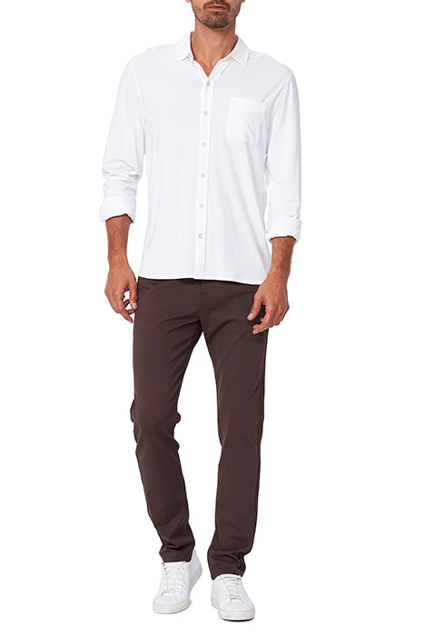 Otrium,Paige, Paige Dark Brown Knit Pants, Brown, 34W-32L-Tag33