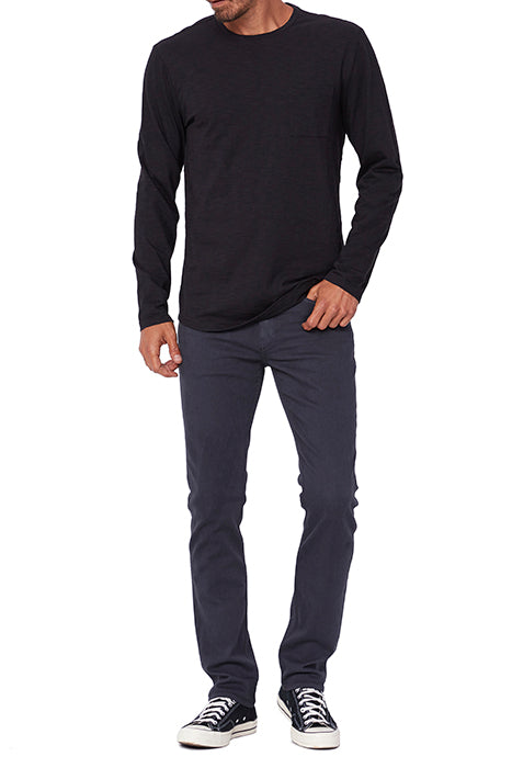 Otrium,Paige, Paige Dark Navy Slim Fit Federal Jeans - 30W32L, Blue, 33W-33L-Tag30