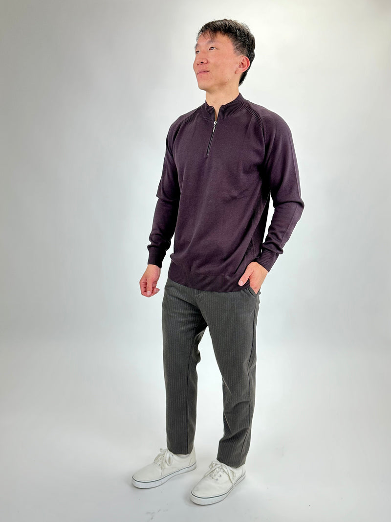 Jakamen Wine Quarter Zip Pullover