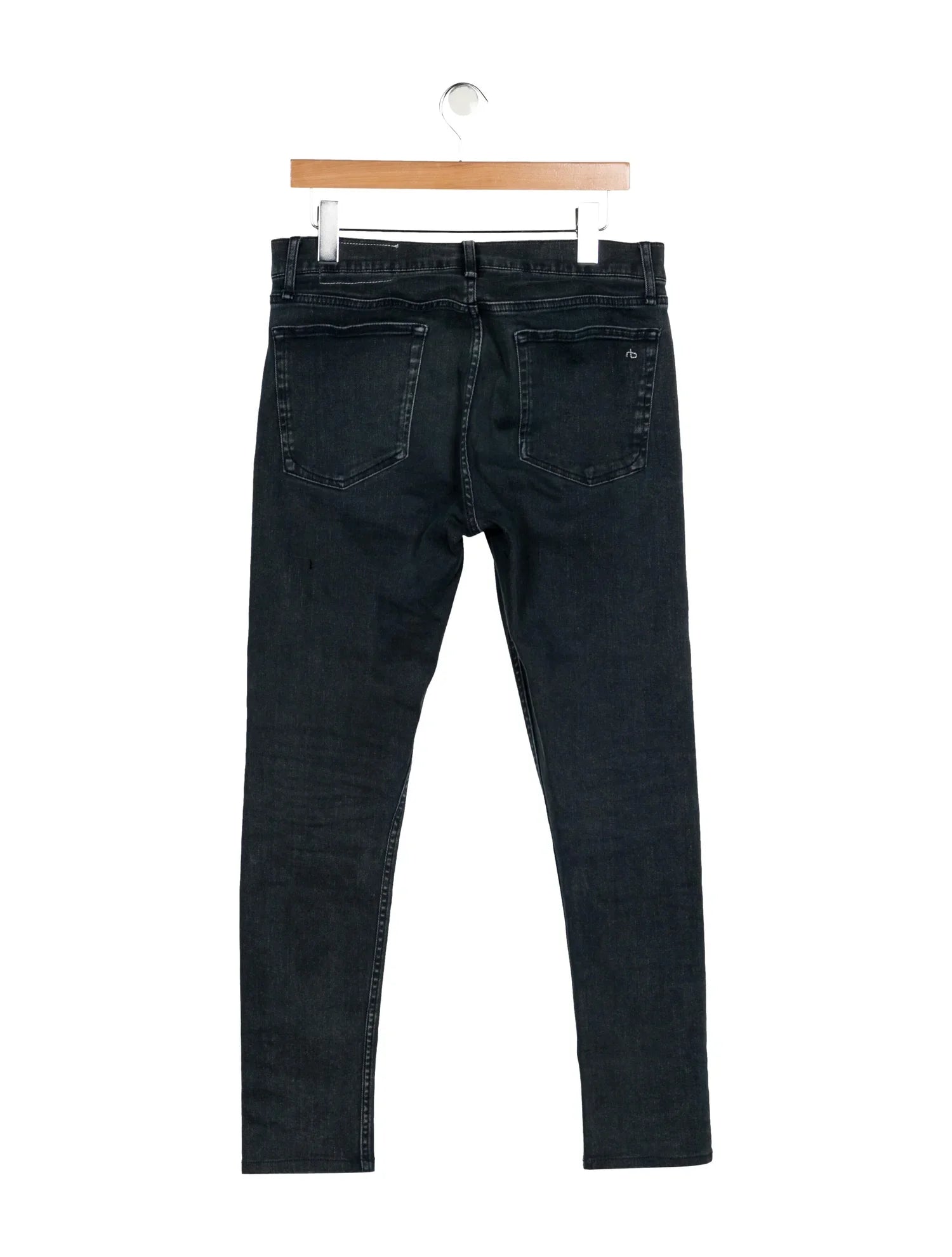 The RealReal,Rag & Bone, Rag & Bone Medium Wash Skinny Denim Jeans - 30x32, Blue, 32W-30L-Tag30
