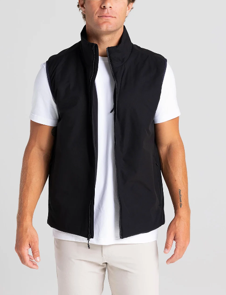 Western Rise Black Performance Vest