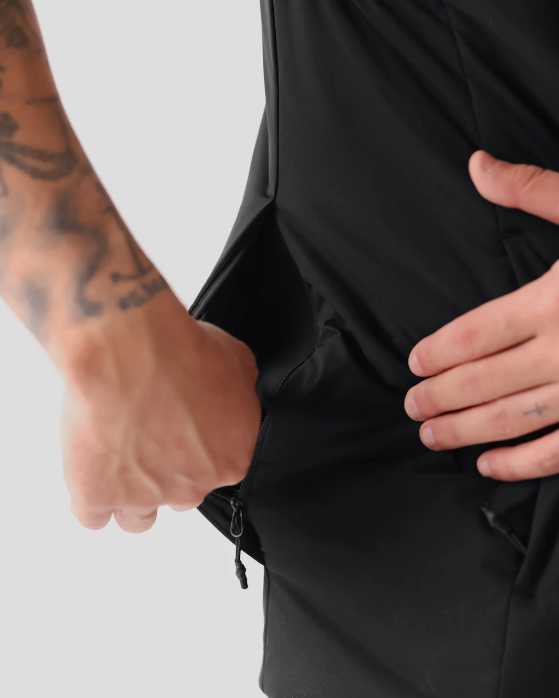 Brand Partner,Western Rise, Western Rise Black Performance Vest, Black, Extra Large-48-TagXL