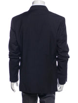 Shipley & Halmos Black Micro Stripe Blazer