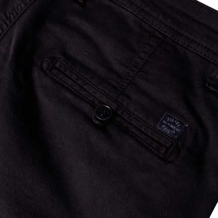 Faire,Signal Clothing, Signal Clothing Black Victor Chino, Black, 36W-30L-Tag37