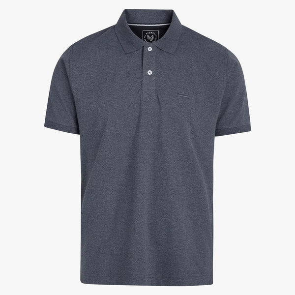 Signal Clothing Blue Grey Short Sleeve Polo