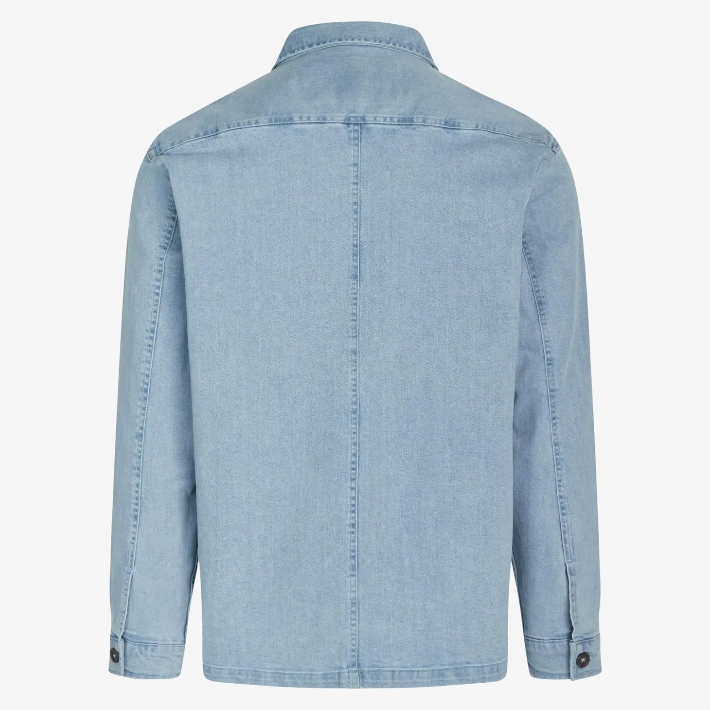 Faire,Signal Clothing, Signal Clothing Light Blue 3 Pocket Denim Shacket, Blue, Large-46-TagL