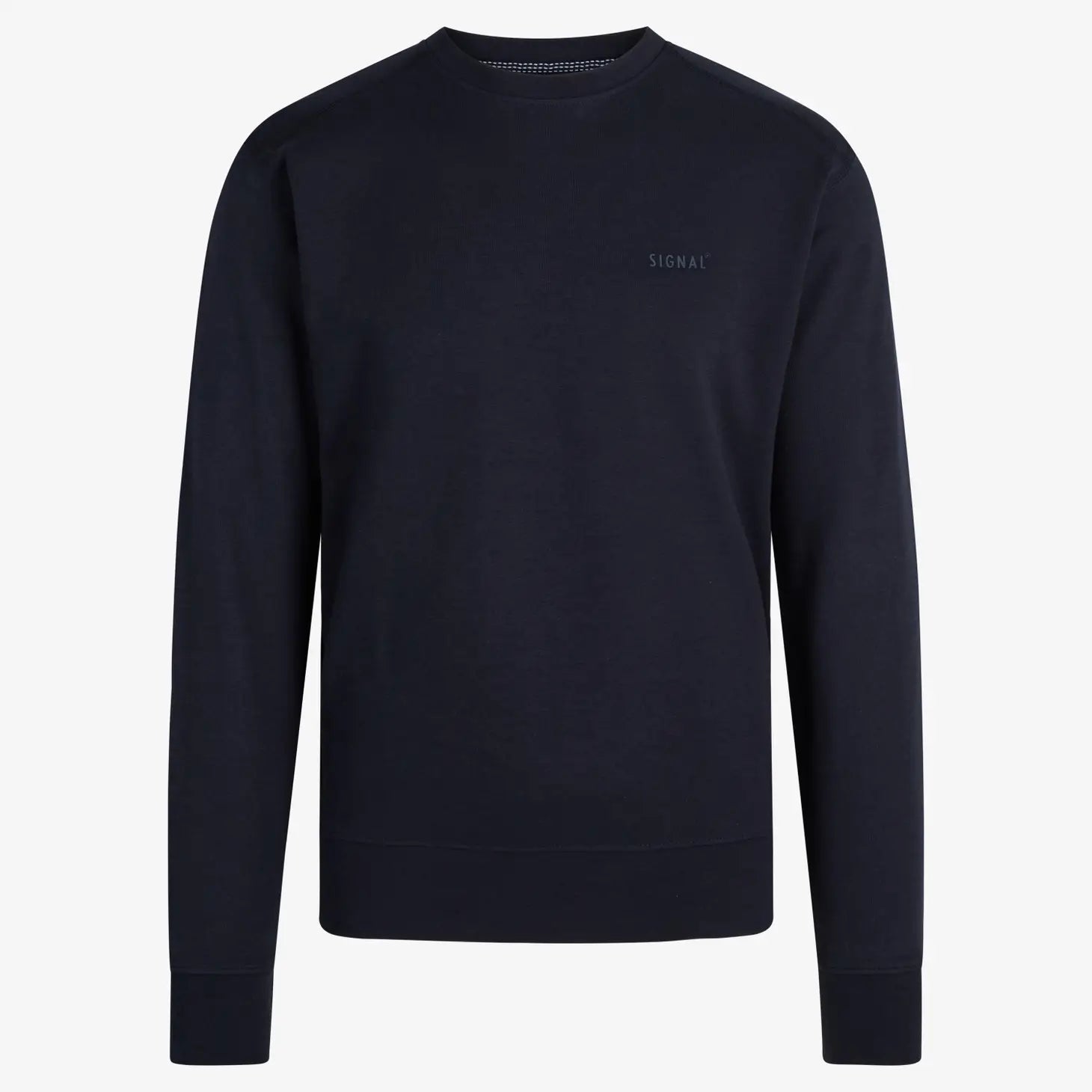 Faire,Signal Clothing, Signal Clothing Navy Long Sleeve Crewneck Sweatshirt, Blue, Extra Extra Large-50-TagXL