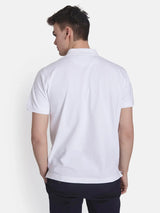 Signal Clothing White Shortsleeve Polo
