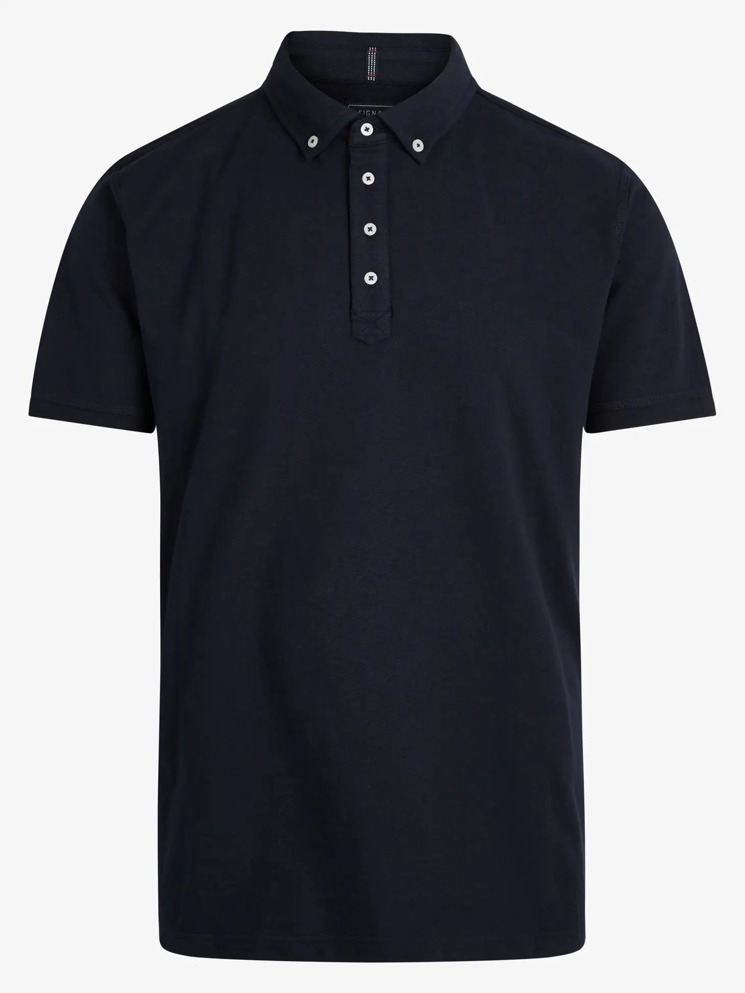 Faire,Signal Clothing, Signal Clothing Navy Shortsleeve Polo, Blue, Medium-43-TagM