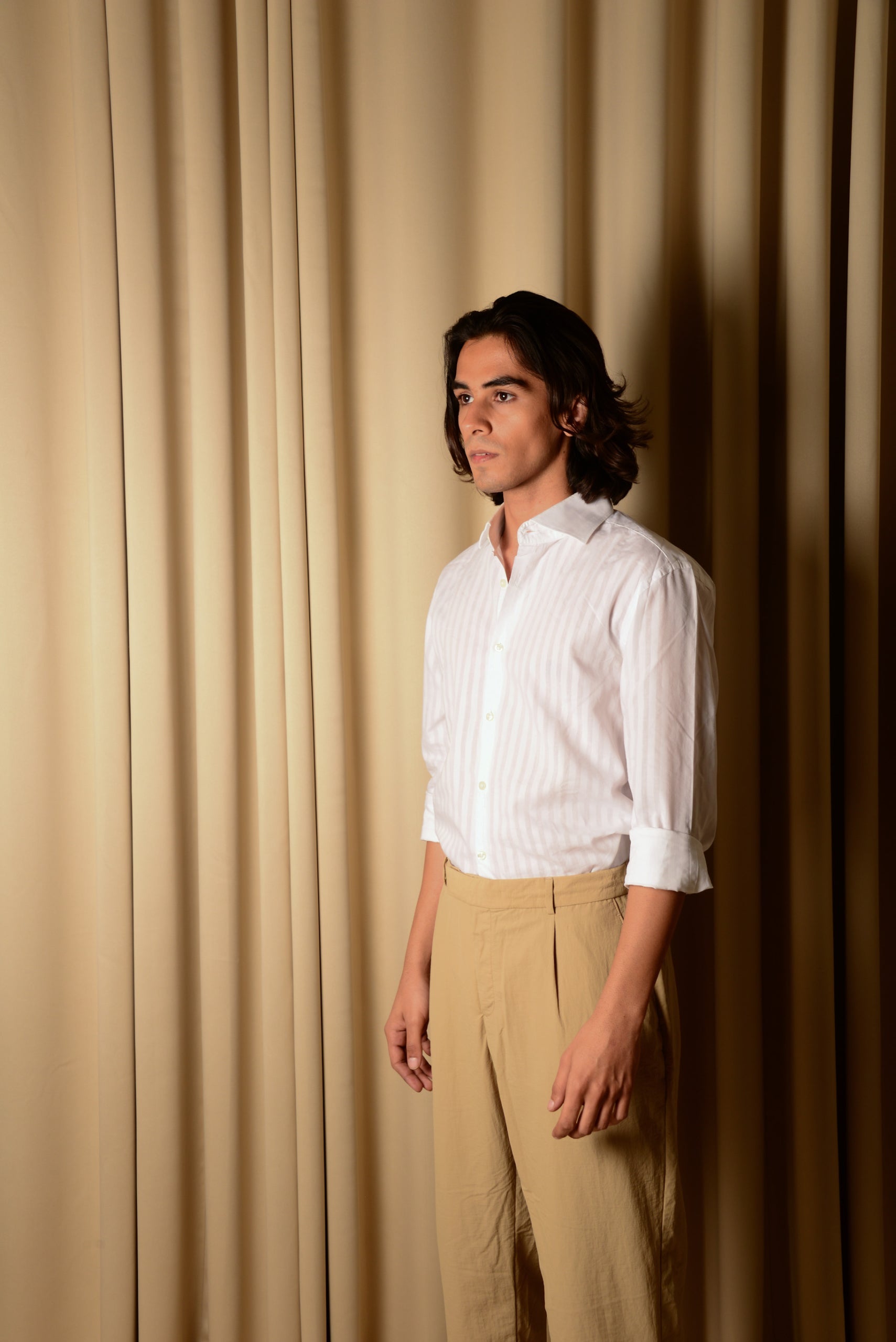 Brand Partner,Sons+Fathers, Sons + Fathers Tan Relaxed Nylon Trousers, , 