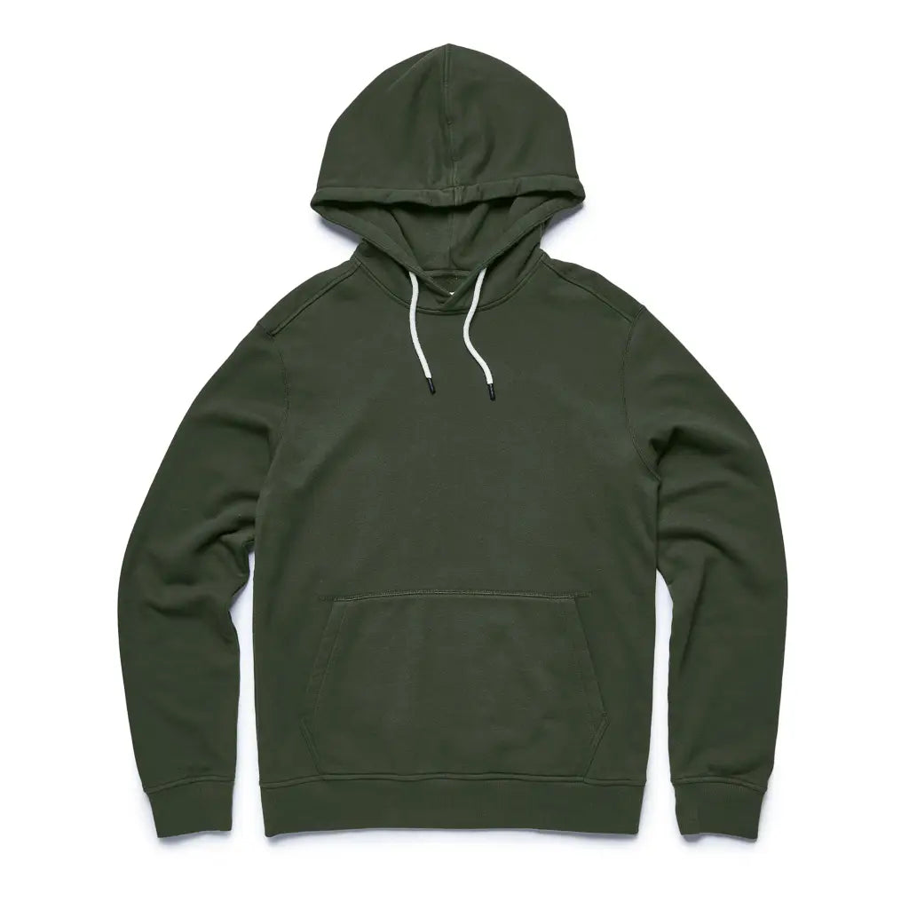 Faire,Surfside Supply, Surfside Supply Dark Green French Terry Hoodie, Green, Medium-44-TagM