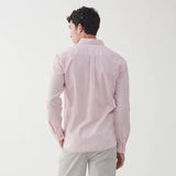 Surfside Supply Light Pink Airy Cotton Button Up Shirt With Front Chest Pocket