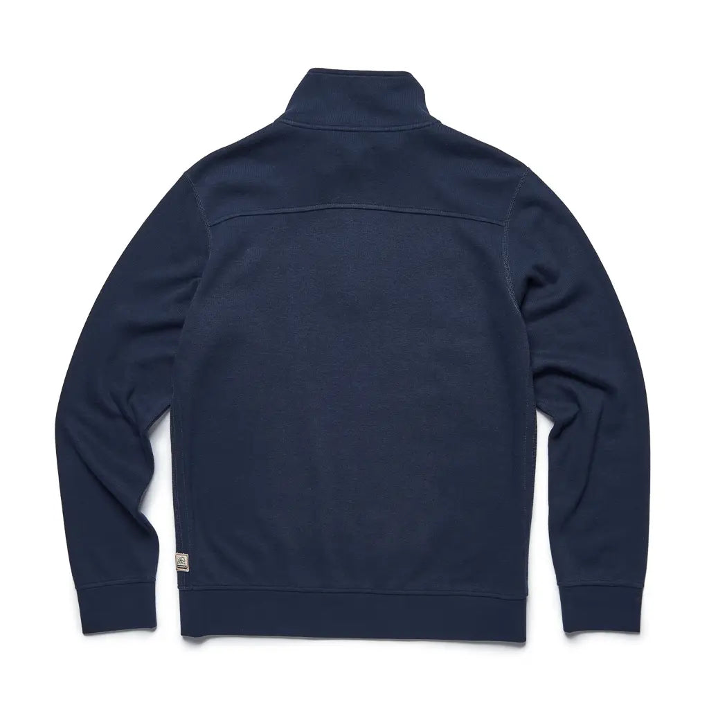 Faire,Surfside Supply, Surfside Supply Navy Quarter Zip Rib Knit Pullover, Blue, Large-48-TagL