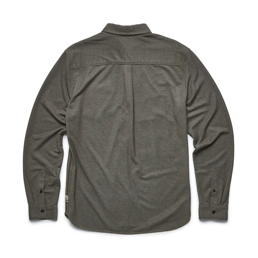 Faire,Surfside Supply, Surfside Supply Moss Green Heather Knit Long Sleeve Button Up Shirt, Green, Extra Large-48-TagXLMedium-42-TagMSmall-39-TagMLarge-45-TagLLarge-44-TagLSmall-40-TagS