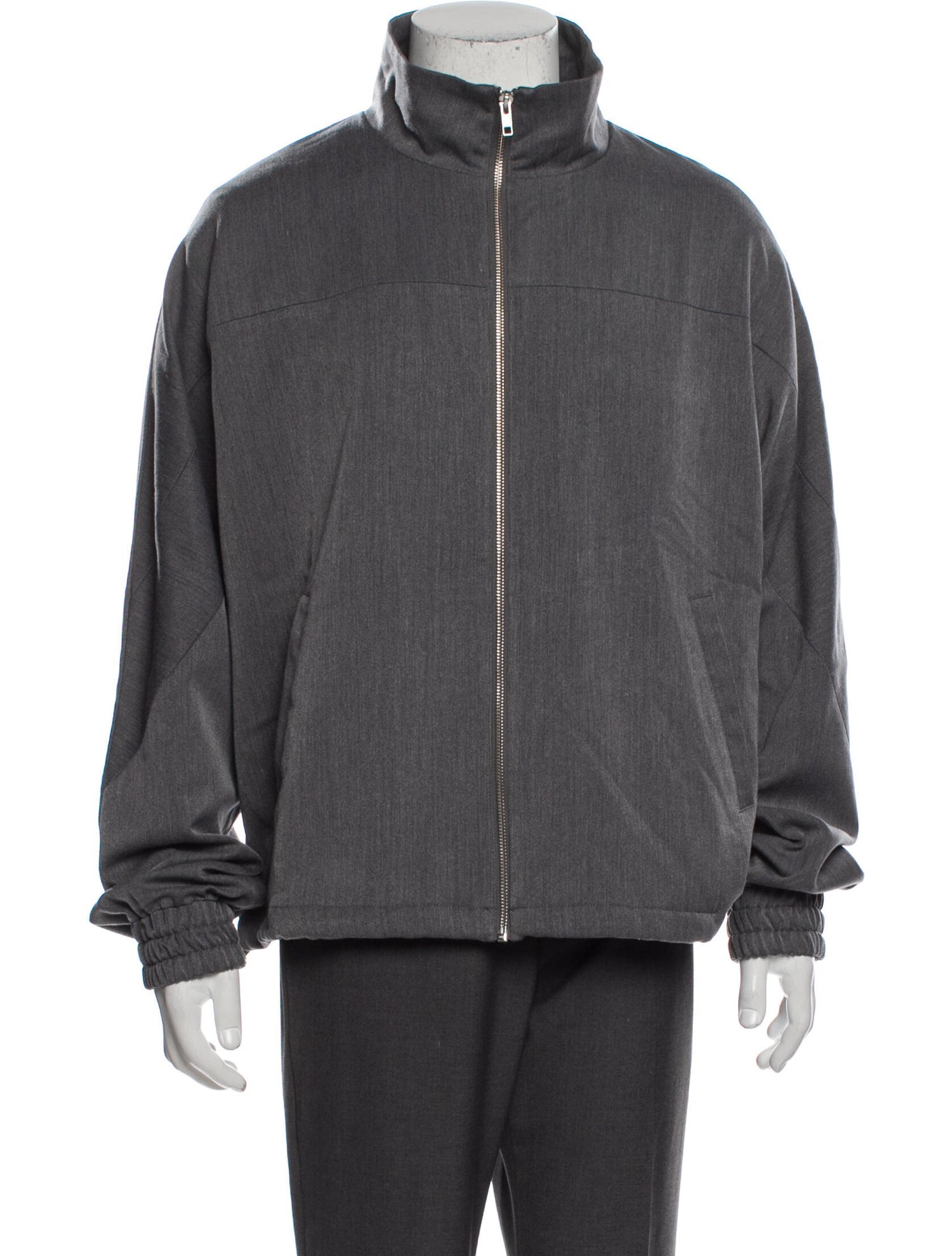 The RealReal,Opening Ceremony, Opening Ceremony Grey Full Zip Jacket, Grey, Large-52-TagL