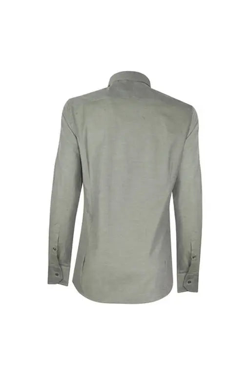 Faire,Web Blouse, Web Blouse Sage Green Slim Fit Button Up Dress Shirt, Green, Medium-43-TagM