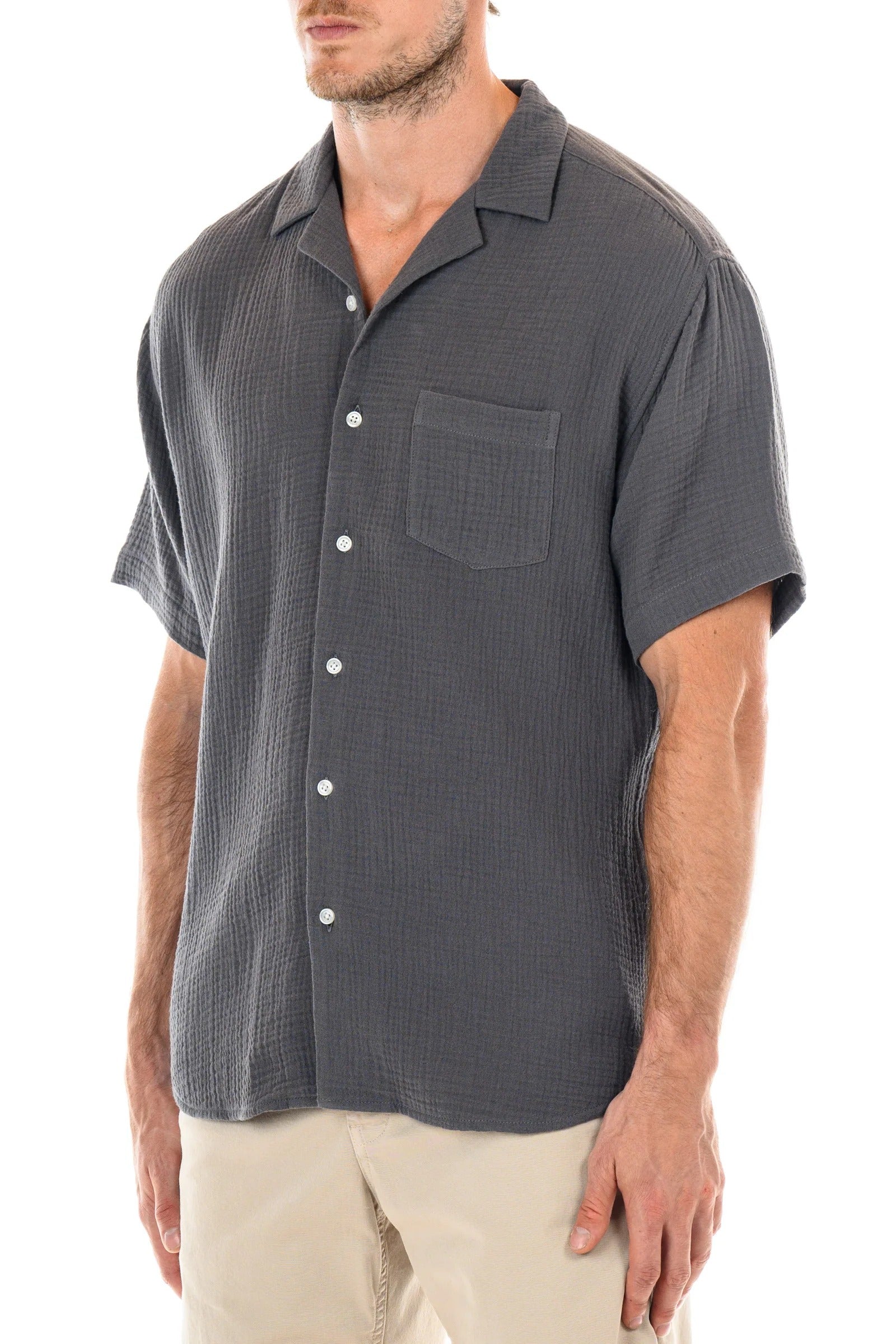 Wholesale,Original Paperbacks, Original Paperbacks Dark Olive Morro Bay Shirt, Green, Extra Extra Large-48-TagXXL
