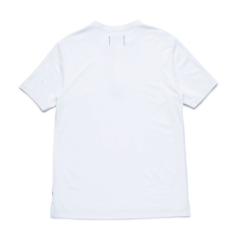 Surfside Supply White Henley Short Sleeve Tshirt