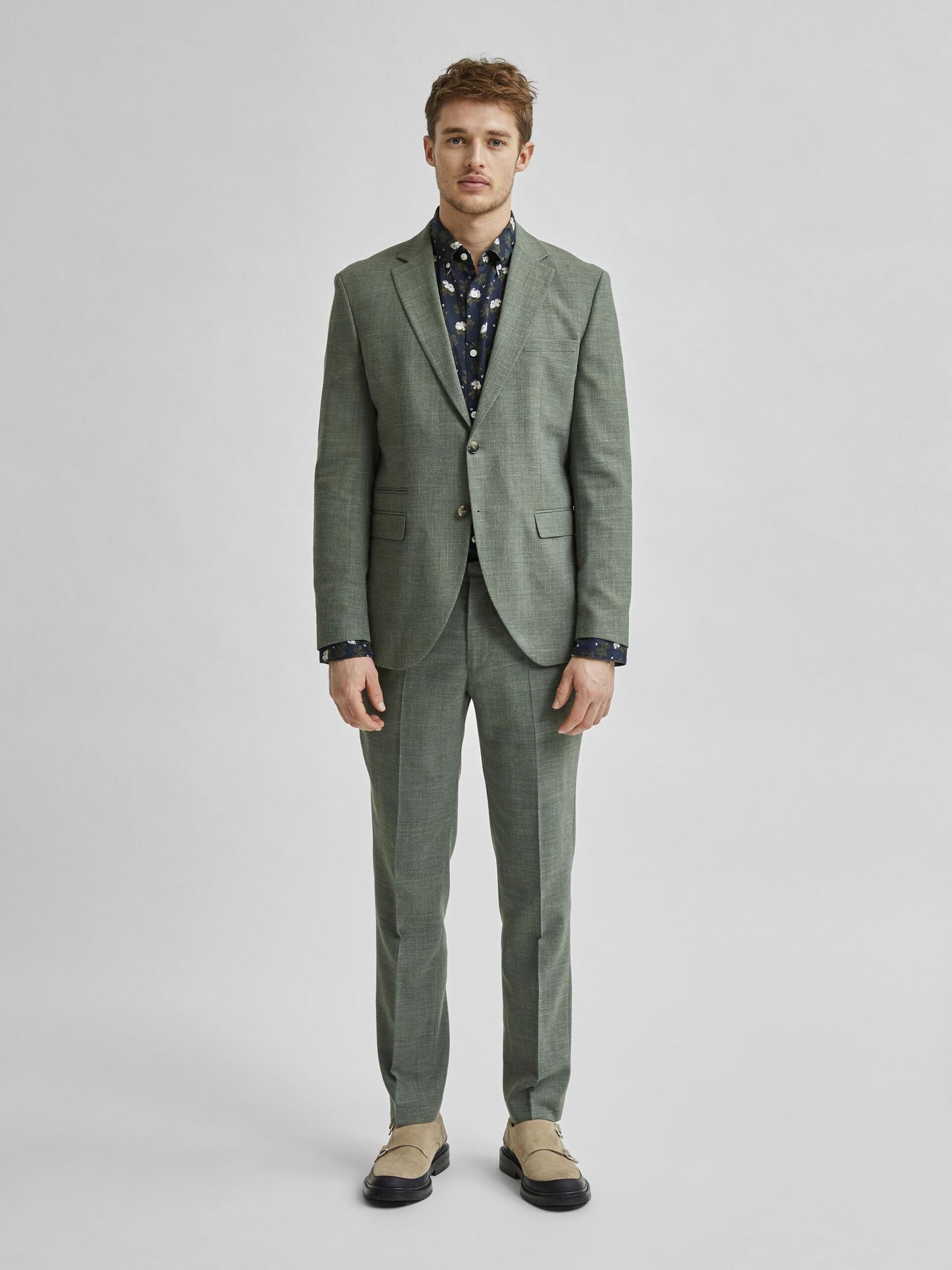 Wholesale,Selected Homme, Selected Homme Green Blazer, Green, Large-46-Tag54