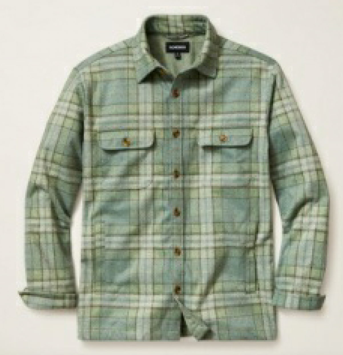 Wholesale,Bonobos, Bonobos Sage Green Plaid Shacket, Green, Large-46-TagL