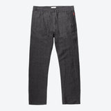 Public Beach Charcoal Linen Blend Drawstring Pant