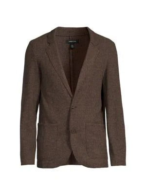 Other,Kenneth Cole, Kenneth Cole Dark Brown Knit Cardigan, Brown, Large-44-TagL