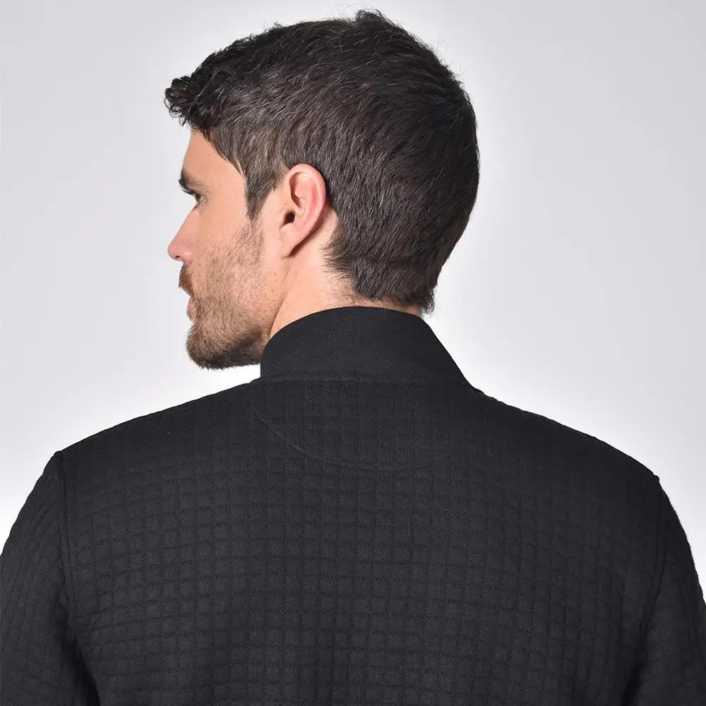 Faire,Eight X, Eight X Black Quilted Moto Zip Up Jacket, Black, Extra Extra Large-52-TagXXLExtra Large-50-TagXLLarge-46-TagLMedium-44-TagMSmall-41-TagS