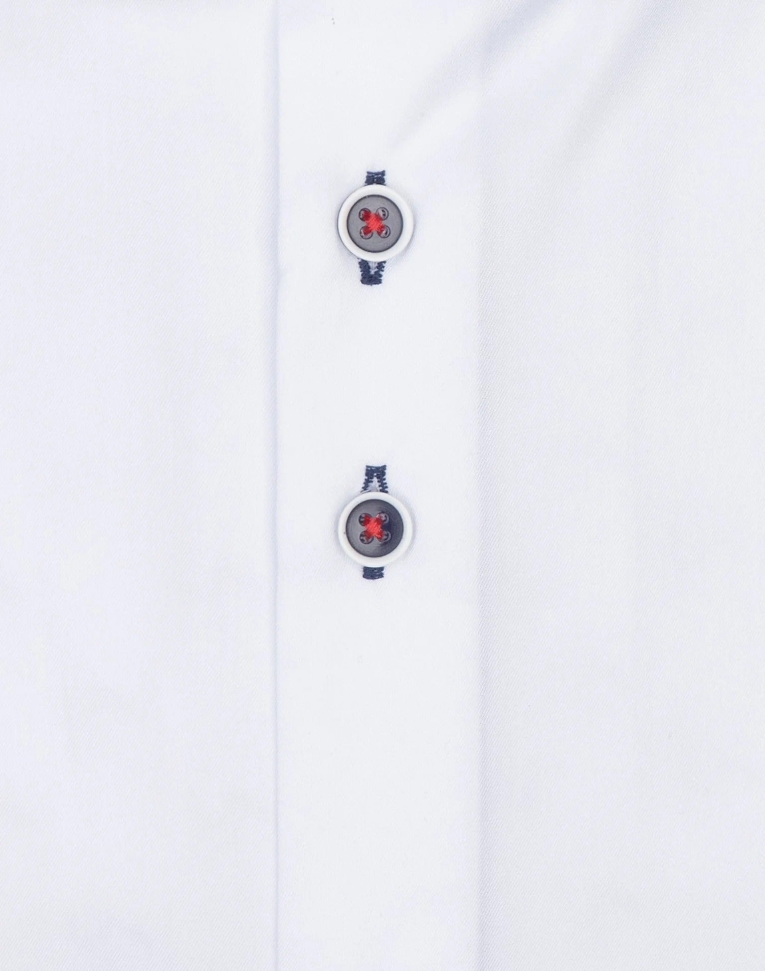 Brand Partner,R2 Amsterdam, R2 Amsterdam White 2 PLY Organic Long Sleeve Button Up Shirt with Cup Print Contrast, White, Medium-45-Tag42