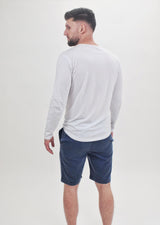 Suit Sartoria Blue Washed Drawstring Bermuda Shorts