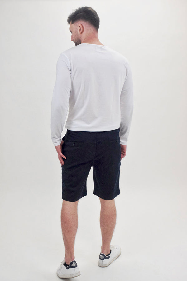 Suit Sartoria Navy Slim Fit Chino Shorts